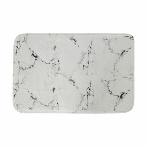 Dywan DKD Home Decor Poliester Biały Marmur 60 x 40 x 1 cm