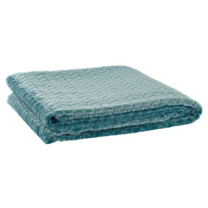Koc DKD Home Decor Strzały 130 x 170 x 2 cm Błękitne niebo Podstawowy