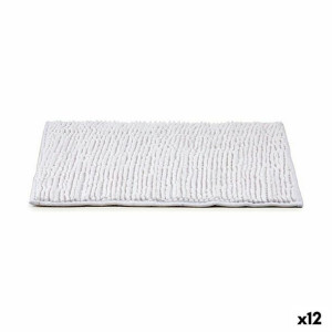 Mata do kąpieli 40 x 60 cm Biały (12 Sztuk)