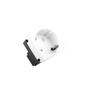 Kontakt Elektryczny Lanberg AC-4545SW-F-W