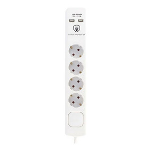 Listwa 4-gniazdkowa Tomas z przełącznikiem TM Electron 230 V