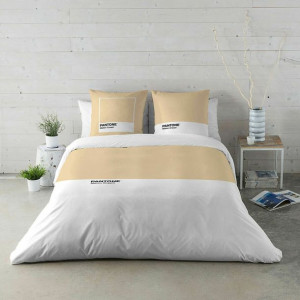 Poszwa na kołdrę Pantone Melon Cream Łóżko 150 (240 x 220 cm)