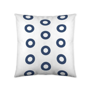 Poszewka na poduszkę Popcorn Beca Blue (60 x 60 cm)