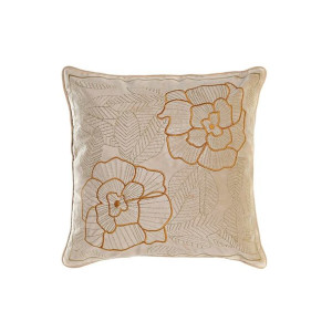 Poduszka DKD Home Decor Złoty 45 x 10 x 45 cm Kvety
