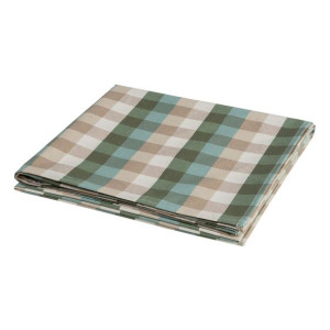 Obrus 140 x 140 cm Poliester Kolor Zielony 100% bawełny