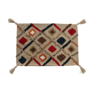 Poszewka na poduszkę DKD Home Decor 60 x 1 x 40 cm Wielokolorowy Frędzle