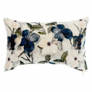 Poduszka DKD Home Decor Biały Bawełna (50 x 30 cm)