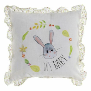 Poduszka DKD Home Decor 8424001649419 Królik Dziecięcy 45 x 5 x 45 cm