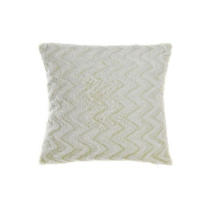 Poduszka DKD Home Decor 45 x 10 x 45 cm Zygzakowata Biały