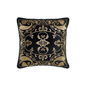 Poduszka DKD Home Decor Czarny Złoty 45 x 10 x 45 cm Arabia