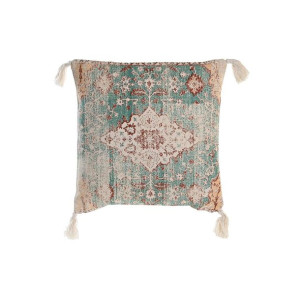 Poduszka DKD Home Decor Fez Niebieski 45 x 10 x 45 cm Frędzle