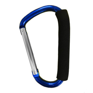 Karabinek Bensontools Niebieski Stal Bardzo duży (16 cm)