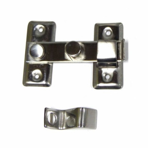 Zamknięcie do drzwi EDM Odwracalny Stal 8 cm Chromowanie