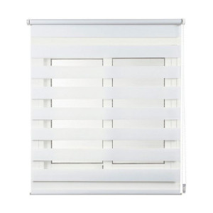 Roleta Stor Planet Clip&Fix Night&Day Biały (150 x 180 cm)