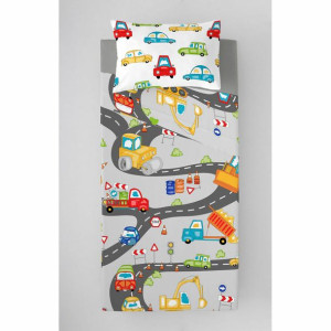 Górne prześcieradło Cool Kids Scalextric (Łóżko 105) (180 x 270 cm)