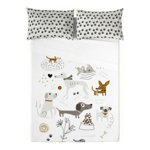 Górne prześcieradło Panzup Dog 1 (210 x 270 cm) (Łóżko 135/140)