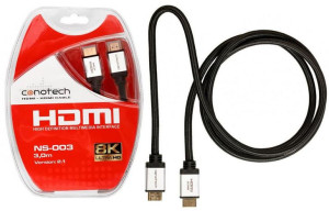 Kabel Hdmi Conotech Ns-003 8K Ver. 2.1 - 3 Metry