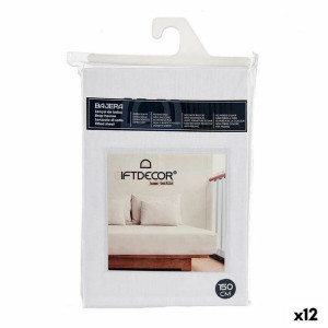 Prześcieradło 150 cm Biały (12 Sztuk)