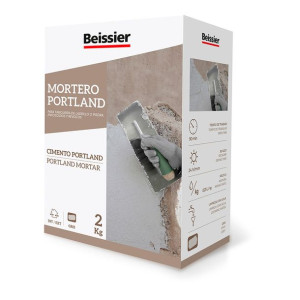 Moździerz Beissier 70303-001 Portland Szary 2 Kg