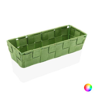 Koszyk wielozadaniowy Vintage Coconut Podłużny Materiałowy (10 x 6 x 25 cm)