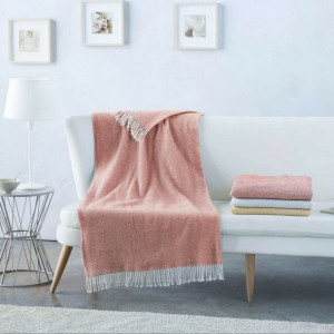 Koc Naturals Czerwony (130 x 170 cm)