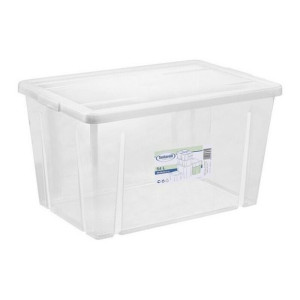 Schowek z pokrywką Tontarelli 54 L Przezroczysty (59 X 39 x 33 cm)