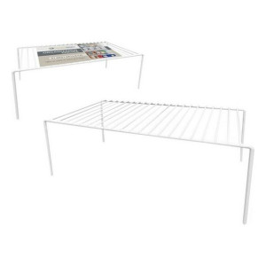 Organizer do szafki kuchennej Confortime Metal Biały (41,9 x 21 x 14,9 cm)