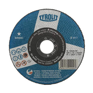 Tarcza do cięcia Tyrolit Ø125 x 2,5 x 22,23 mm
