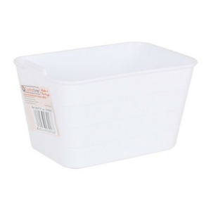 Wielofunkcyjny organizer Jano Elastyczny Biały (13,5 x 9 x 7,5 cm)