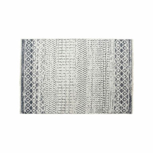 Dywan DKD Home Decor Biały Szary Poliester Bawełna (120 x 180 x 1 cm)