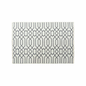 Dywan DKD Home Decor Biały Szary Poliester Bawełna (120 x 180 x 1 cm)