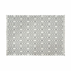 Dywan DKD Home Decor Czarny Biały (120 x 180 x 1 cm)