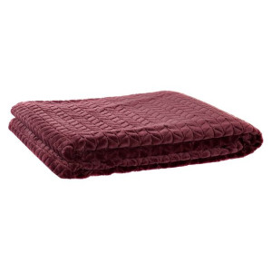 Koc DKD Home Decor Strzały 150 x 200 x 2 cm Liliowy Podstawowy