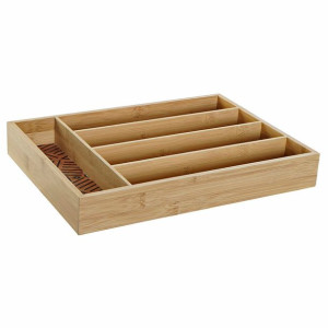 Koszyk wielozadaniowy DKD Home Decor 25,5 x 35,5 x 5 cm Naturalny Czarny