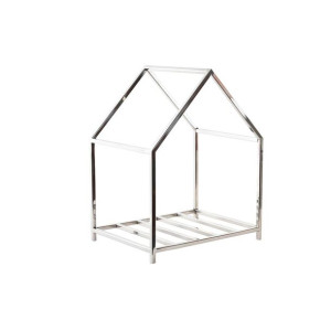Stojak na Drewno DKD Home Decor Stal nierdzewna (40 x 30 x 50 cm)