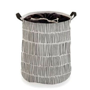 Kosz na pranie Versa New Lines Poliester Materiałowy (38 x 48 x 38 cm)