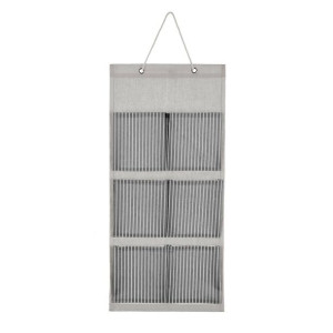 Wielofunkcyjny organizer Versa Szary Ściana 56 x 26 cm