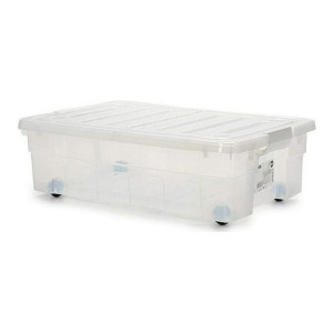 Schowek z pokrywką 30L (40 x 18 x 59,5 cm) Koła