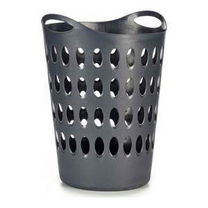 Kosz na Ubrania 998641 Antracyt Plastikowy 50 L (40 x 57 x 42 cm)