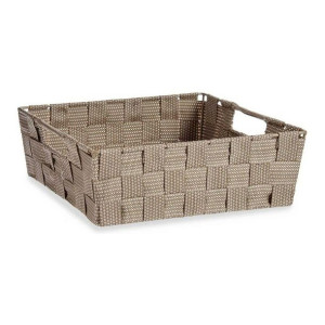 Koszyk Materiał Pleciony Beżowy 3 L (23 x 8 x 27 cm)