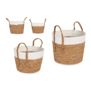 Koszyk Brązowy Biały Wodorosty (2 pcs)