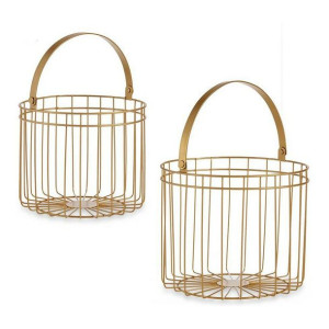 Koszyk Cylindryczna Metal (2 pcs)