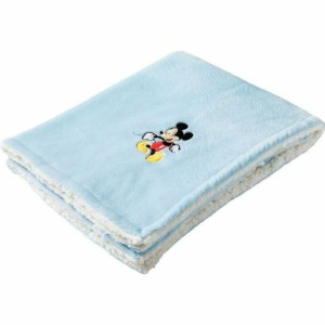 Koc Disney Niebieski Mickey Mouse 75 x 100 cm