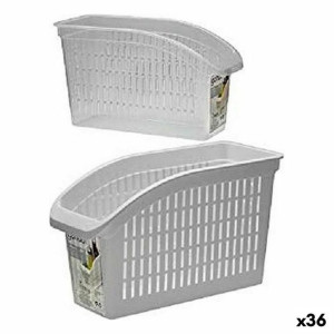 Koszyk Biały Plastikowy 3,5 L (13 x 17 x 29,2 cm) (36 Sztuk)