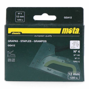 Zszywki Mota gg412 1000 Unidades 12 mm Nº 4
