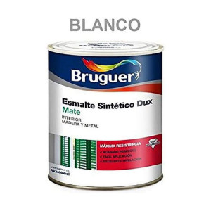 Synthetic enamel Bruguer Dux 250 ml Biały Matowy
