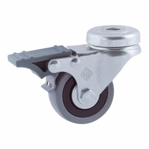 Rueda Afo CR39489 Spinka Z hamulcami Ø 50 mm Guma kauczukowa