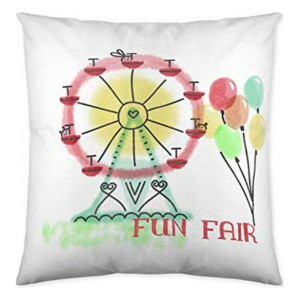 Poszewka na poduszkę Cool Kids Fun Fair (50 x 50 cm)