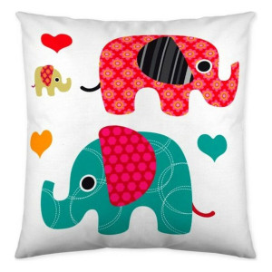 Poszewka na poduszkę Icehome Elephant (60 x 60 cm)