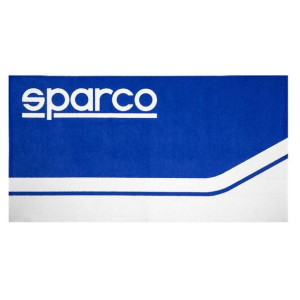 Ręcznik plażowy Sparco Niebieski / Biały